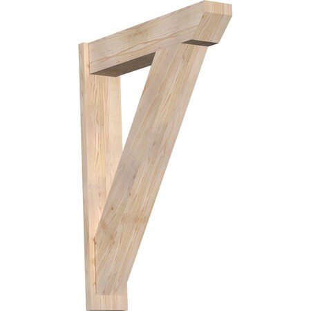 Ekena Millwork Traditional Slat Smooth Outlooker, Douglas Fir, 7 1/2"W x 34"D x 46"H OUT08X34X46TRA06SDF